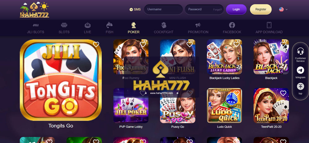 User Experience at Haha777 Casino