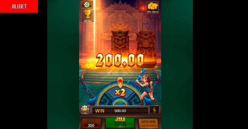 JILIBET Secret Treasure Slot Machine Multipliers