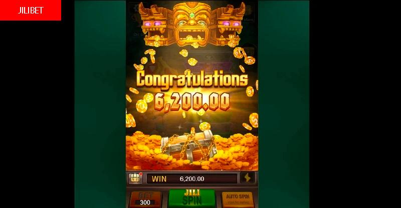 JILIBET Secret Treasure Slot Machine Multipliers